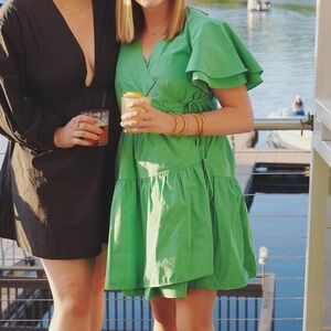 Crosby Asymmetrical Wrap Dress